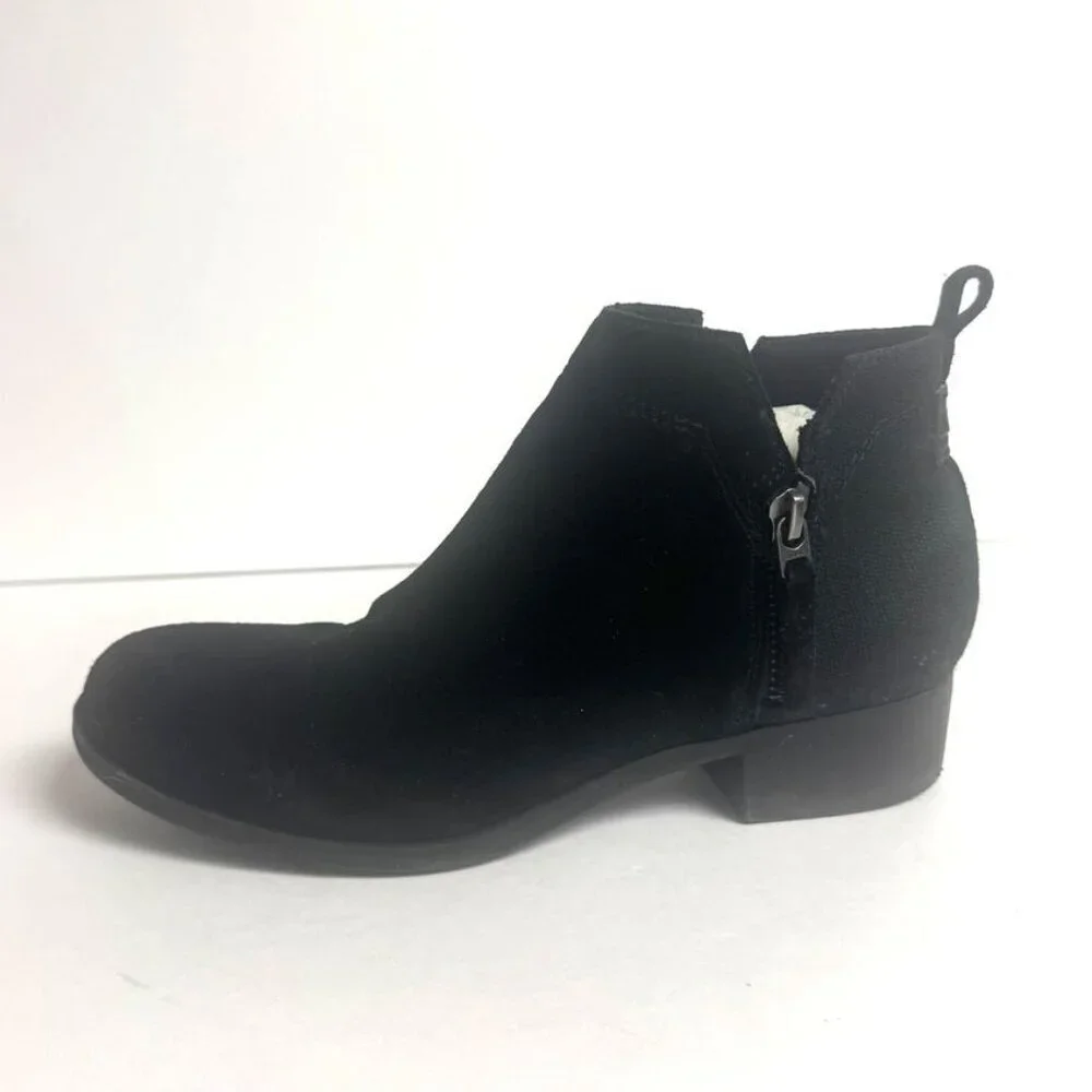 Tom’s Womens Dahlia Bootie Black Size 7 M